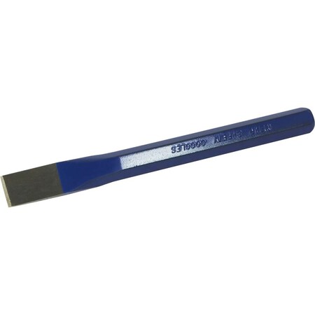 Gray Tools Flat Chisel, 5/8" Cut X 1/2" Body X 6" Long C3